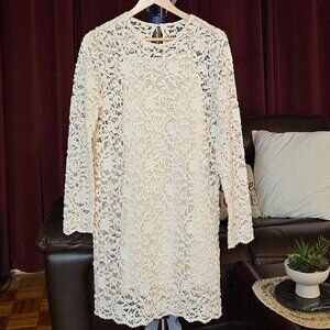Lace Mini Sheath Dress